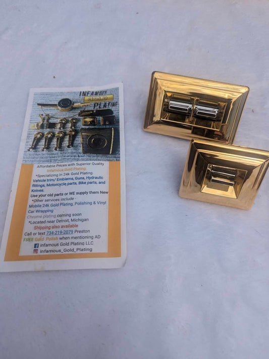 Power window switch set Triple 24k Gold plated