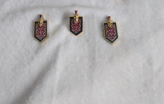 83-88 Monte Carlo 3 Piece Emblem Kit Triple 24k Gold plated.