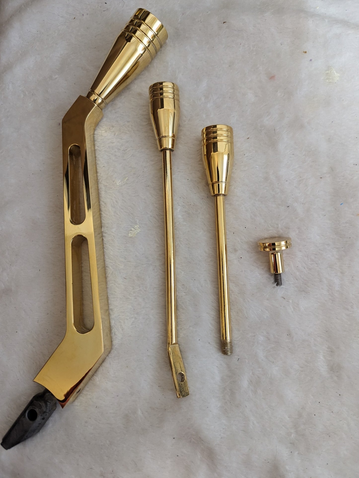GM column shifter kit Triple 24k Gold plated