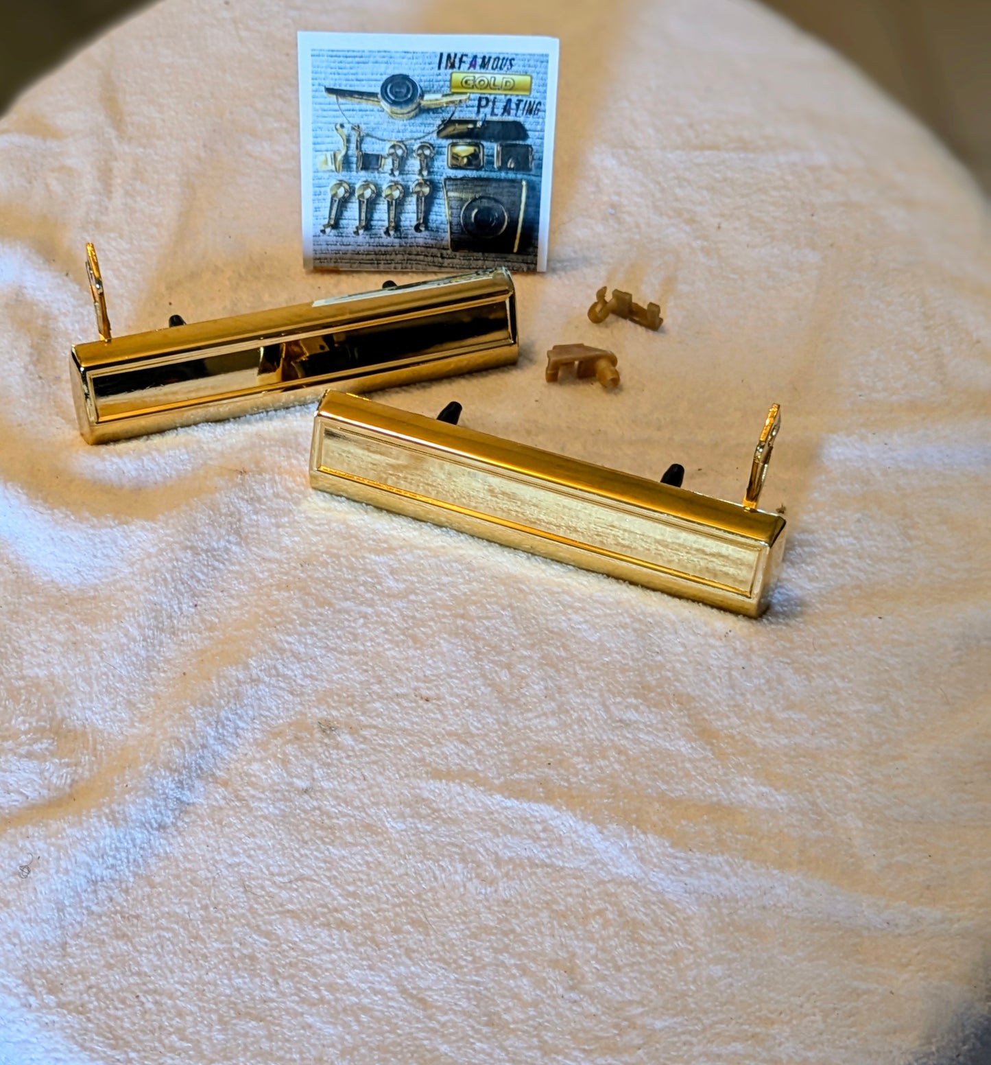 Caprice 80-90 door handle pair Triple 24k Gold plated