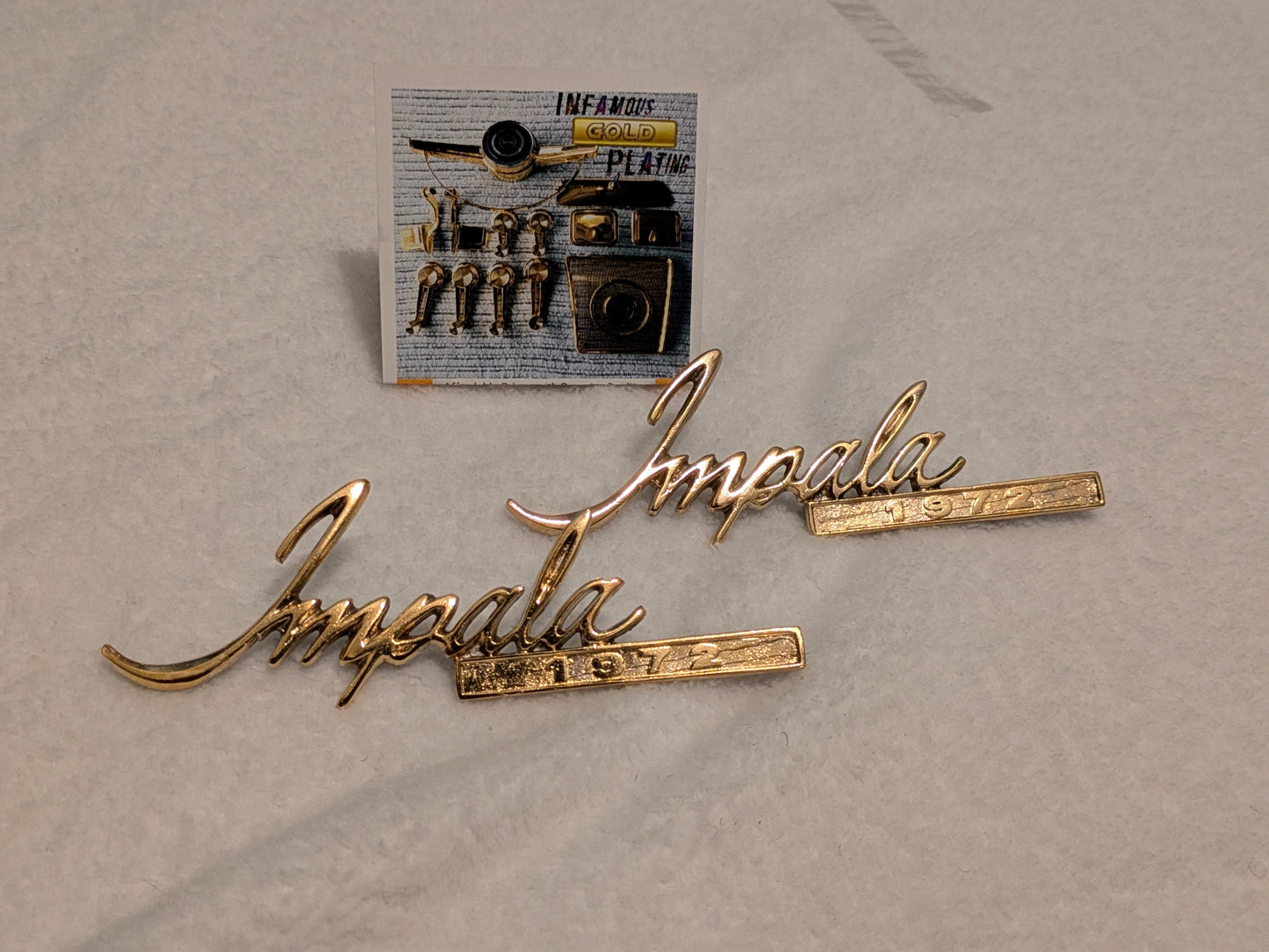 Donk impala limted release custom made emblems