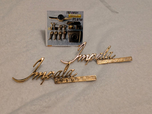 Donk impala limted release custom made emblems