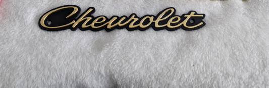 Impala " Chevrolet " grill emblem Triple 24k Gold plated