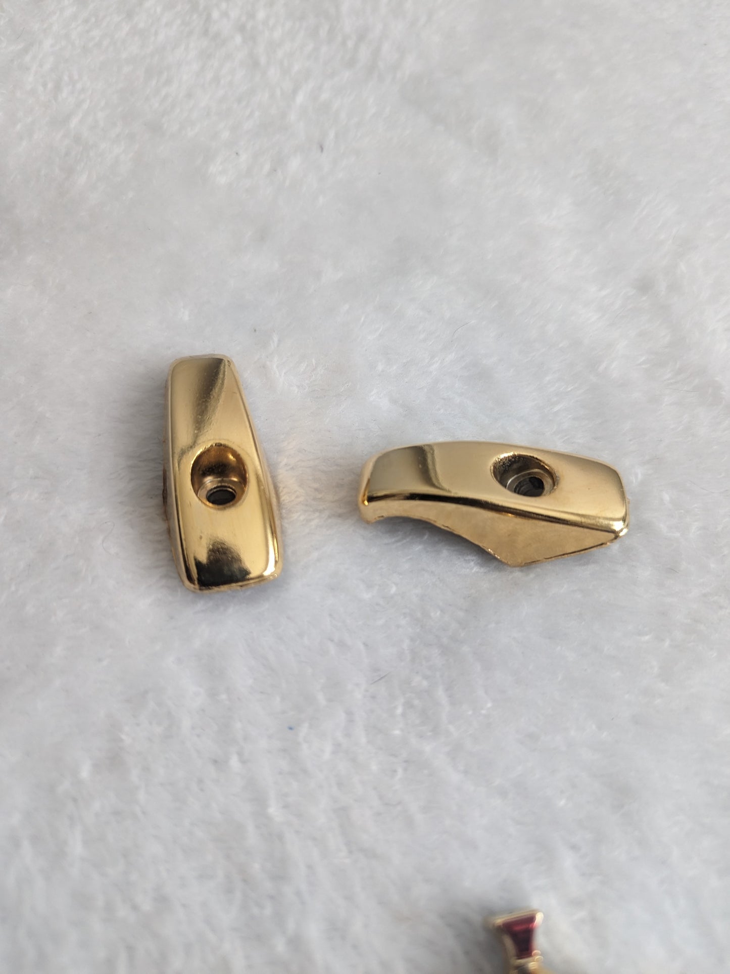 Gbody coat hooks (2) Triple 24k Gold Plated