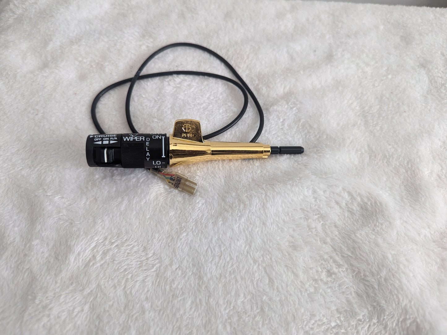 GM Turn signal, wiper lever ( steering column) 24k Gold Plated
