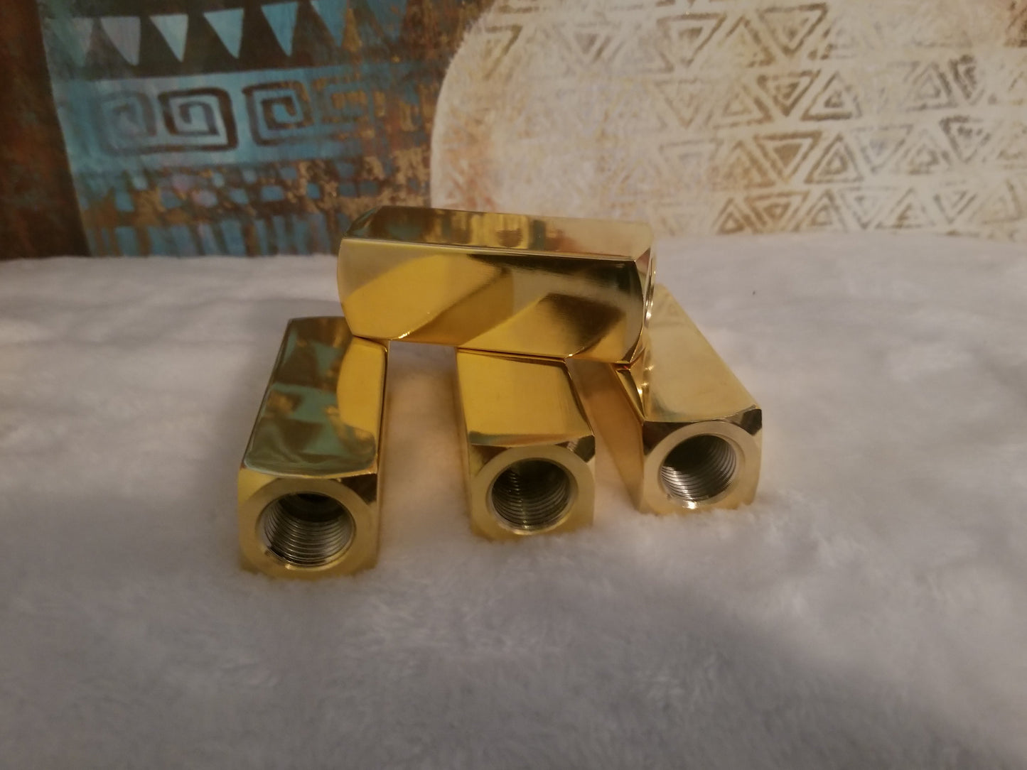 Check valve Triple 24k Gold plated 1x