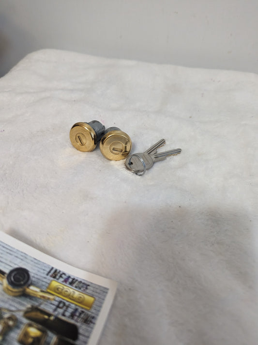 24k Gold Door lock kit