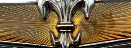 Caprice 80-90 24k Gold Hood Emblem