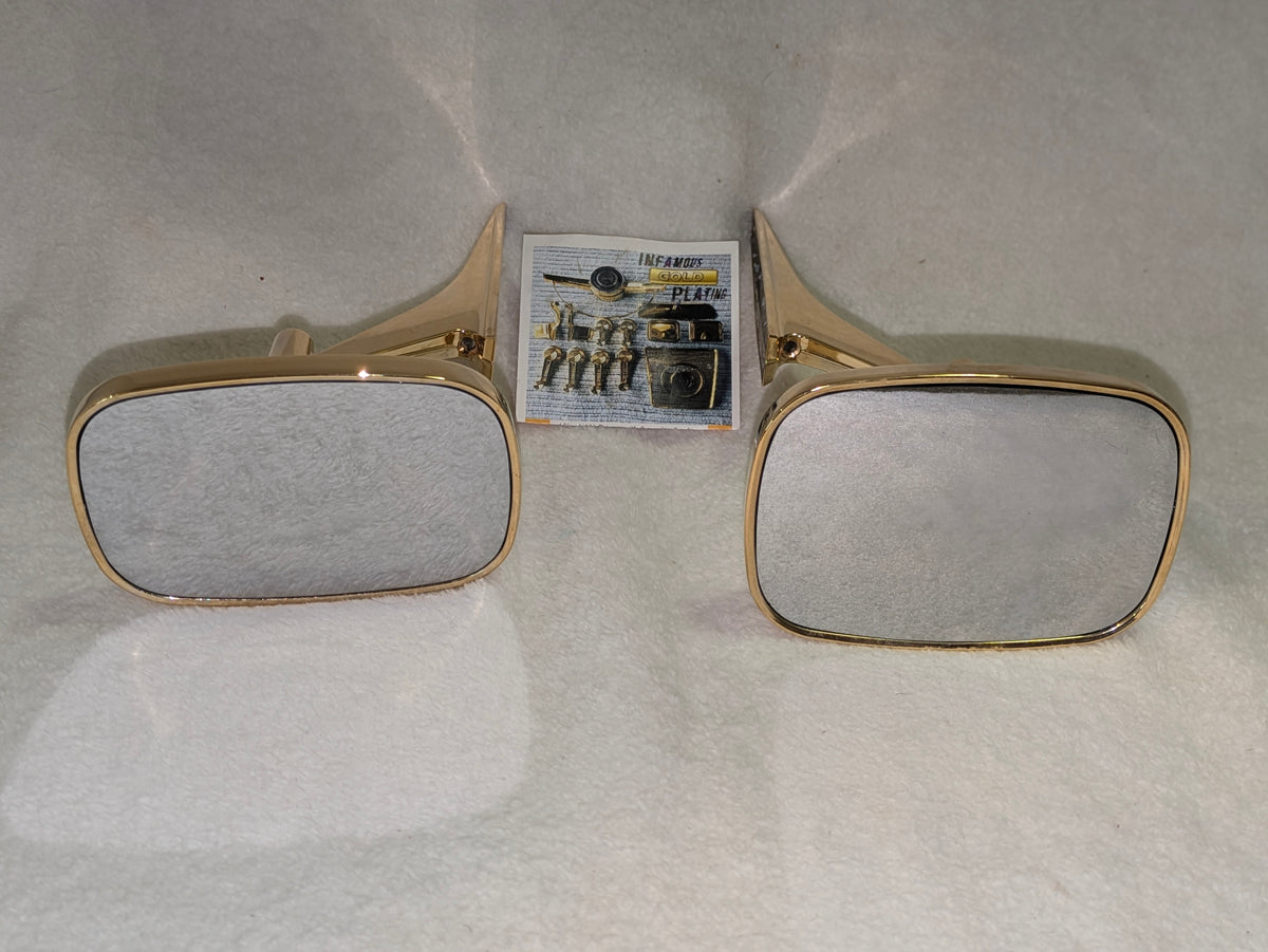 Impala / Caprice Mirrors 24k Gold Plated